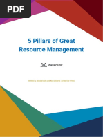 5 Pillars of Great Resource Management