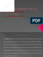 Chemistry Project Fa 4 On Models