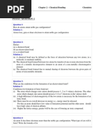 Solution 1:: Class X Chapter 2 - Chemical Bonding Chemistry