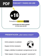 Taller de Podcast y Radio On Line