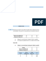 Estimaciones de Ecuaciones Lineales