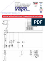 Esquema Elétrico Da Injeção Eletrônica Do Motor MWM Sprint