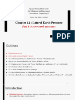 Chapter 12: Lateral Earth Pressure