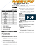 Review MODULE 09 - Statistics and Probability - Part 1: 9.01 Statistics of Ungrouped Data