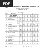 Specification For Base Paper