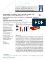 Geomechanical Assessment of An Inert Steel Slag Aggregate As An Alternative Ballast Material For Heavy Haul Rail Tracks