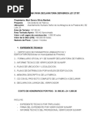 PROFORMA PARA DECLARATORIA DEFABRICA LEY 27157 Abril 2021