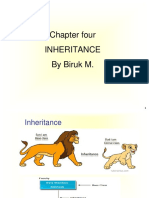 Chapter Four Inheritance by Biruk M