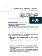 Accion de Inconstitucionalidad Libertad de Expresion