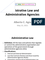 Agra Administrative Law Reviewer 05.22.2021