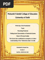 Maharshi Valmiki College of Education University of Delhi: Submitted by Santosh Sen Section C Roll No. 2020 B.Ed. 020