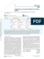 Imidazoline Gemini Surfactants As Corrosion Inhibitors For Carbon Steel X70 in Nacl Solution