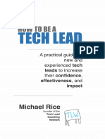 How To Be A Tech Lead