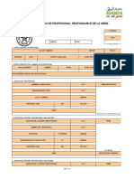 Acta de Cambio de Profesional Solicitud