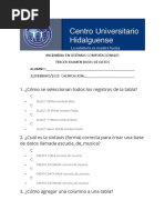 Tercer Examen