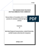 Practices For Wholesale Residential High-Speed Access Services