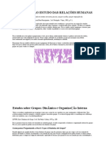 Introdução Ao Estudo Das Relações Humanas