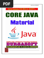 Java Means Durgasoft: DURGA SOFTWARE SOLUTIONS, 202 HUDA Maitrivanam, Ameerpet, Hyd. PH: 040-64512786