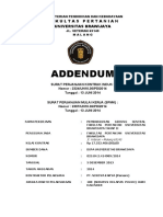 Berita Acara Addendum