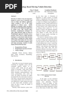 Morphology Based Moving Vehicle Detection