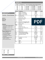 SEMIKRON DataSheet SKKH 42 07897892