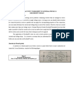 Learning Activity Worksheet in General Physics 2 Kirchhoff'S Rules I. Introductory Concept