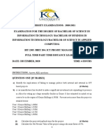 Bit 2305 Bbit 204 - Ict Projet Management