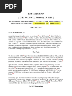 Spouses Rodolfo and Marcelina Guevarra, Petitioners, vs. The Commoner Lending Corpora