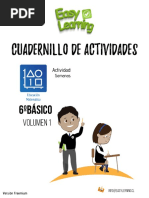 Cuadernillo Actividades VOL1 y 2 (6B)