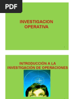 Introduccion A La Investigacion Operativa