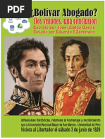 ¿Bolivar Abogado? Dos Visiones, Una Conclusión V 2.0 Por García y Zambrano