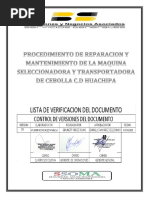 Reparacion y Mantenimiento