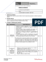 TDR - Implementaciones y Mejoras en La Piscina de Adultos Del Centro de Esparcimiento para Gestionar El Certificado de Aprobación Sanitaria