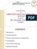 Ground Water Contamination