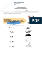 Repaso Letra P