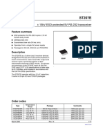 15kV ESD Protected 5V RS-232 Transceiver: Feature Summary