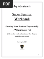 Workbook For LA Super Seminar 06.21.13