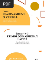 5-6 - (RV) Etimología Griega y Latina