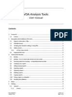 VDA Analysis Tools User Manual