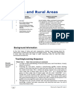 Urban and Rural Areas 1: Background Information