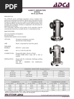 VAL Team: Humidity Separators SF251/S PN 16 and PN 40