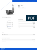 Withdrawal Sleeves: Dimensions