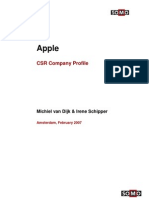 Apple - CSR Company Overview 