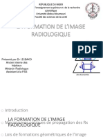 6 - Formation de Limage Radiologique - TSR 1