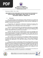 Enclosure To RM No. 133 S. 2021 Implementing Guidelines On SBM Validation 2