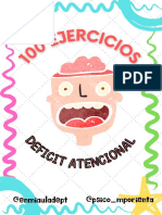 Cuaderno Deficit Atencional