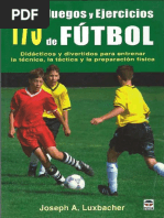 Libro 175 Juegos y Ejercicios de Fútbol