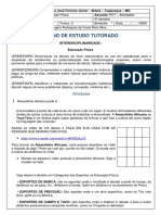 PET Educação Física 8 Ano Semana 4