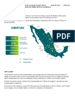 Redes de Fibra Óptica en México