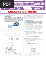 Enlaces Químicos para Quinto Grado de Secundaria